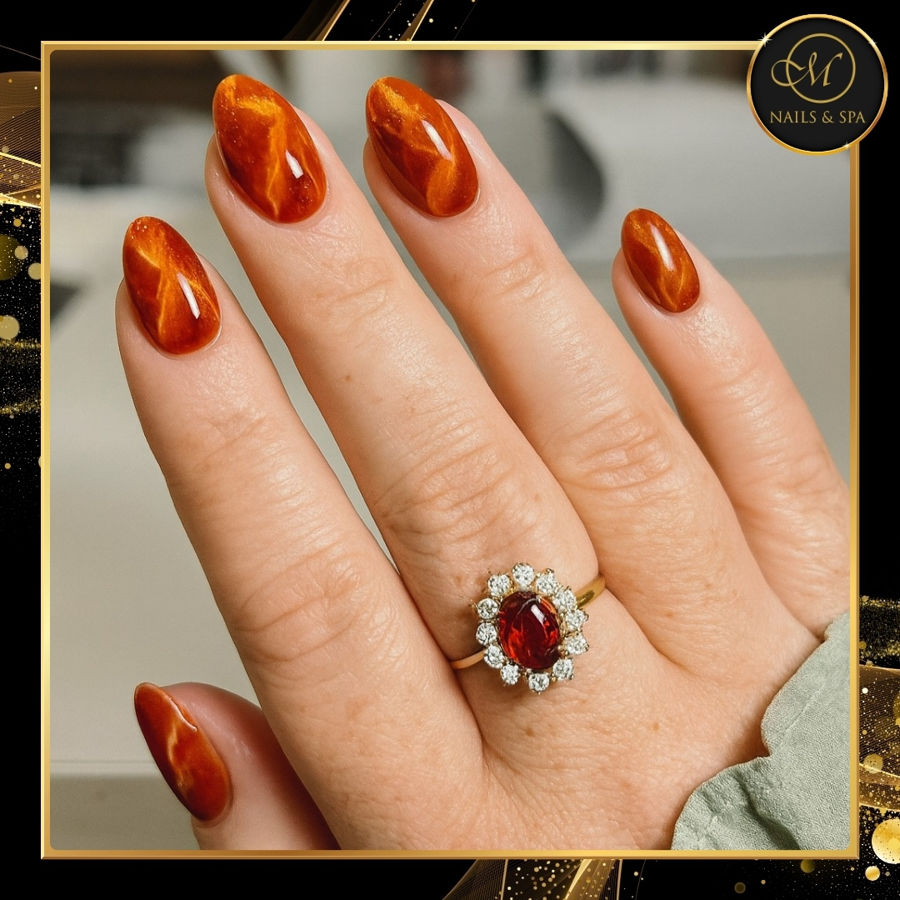 Fall Nails at M Nails & Spa